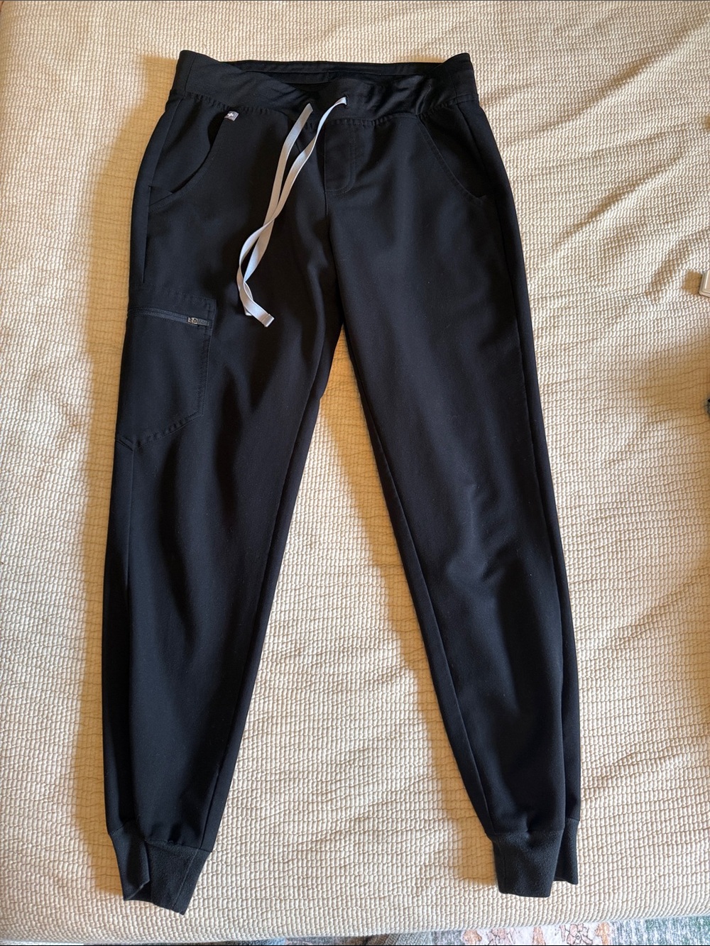 Figs Scrubs - Black Joggers